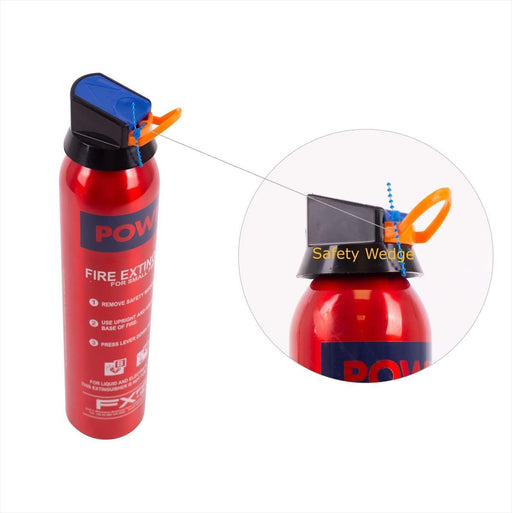 0.6kg BC Dry Power Fire Extinguisher & Blanket Caravan Boat Home - Fireblitz - Van Life Living