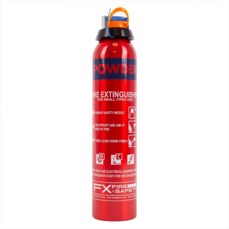 0.6kg BC Dry Power Fire Extinguisher & Blanket Caravan Boat Home - Fireblitz - Van Life Living
