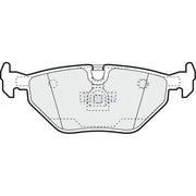 Fahren Rear Brake Pad Set FBP3008