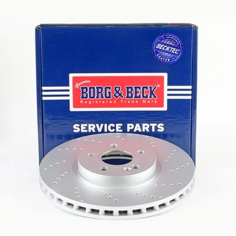 Borg & Beck 2 x / Front Brake Discs BBD6280S-x2