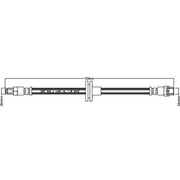 Juratek Brake Hydraulic Hose Line Right JBH1069