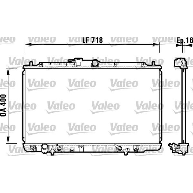 Valeo Engine Radiator 734113