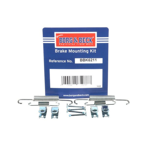Borg & Beck Parking Brake Shoe Accessory Kit Rear BBK6211