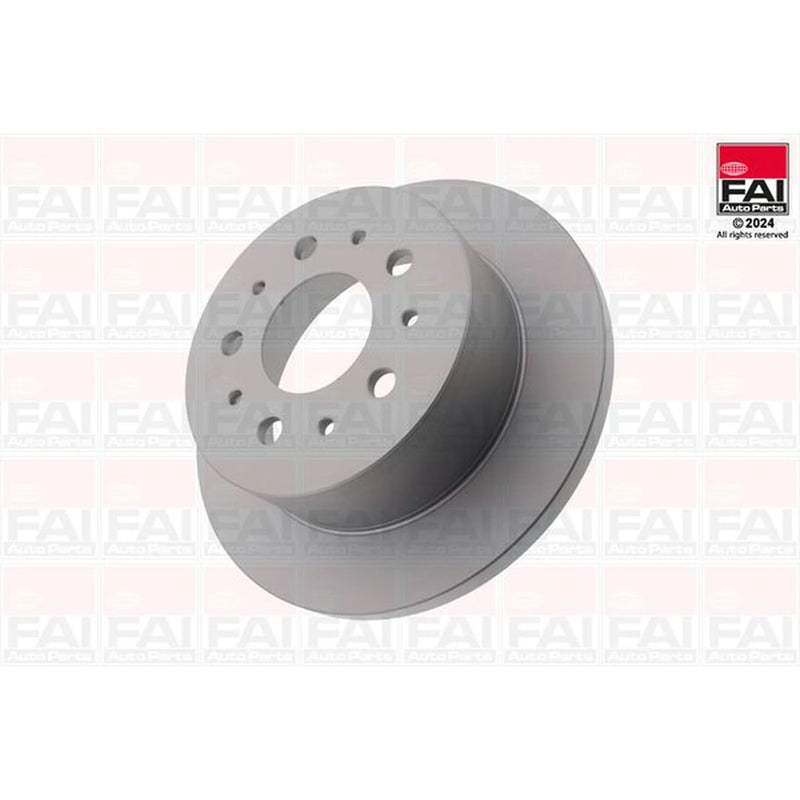 FAI 2 x Solid Rear Brake Discs BD152-x2