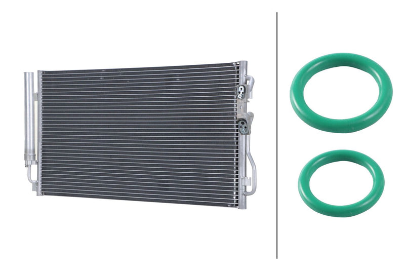 Hella Air Conditioning Condenser 8FC 366 221-181