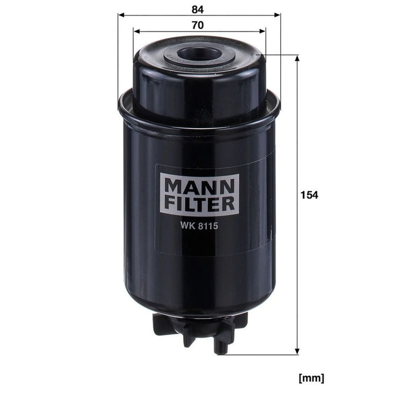 MANN-FILTER Fuel Filter Element WK 8115