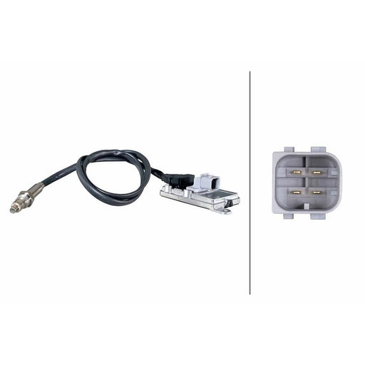 Hella NOx Nitrogen Oxide Sensor Exhaust Pin 6PN 358 186-441