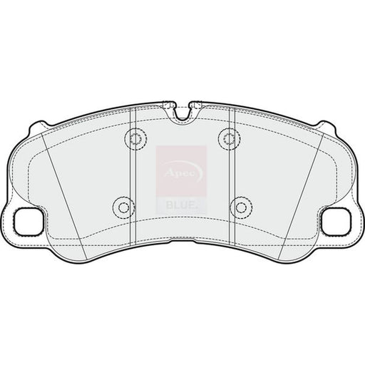 Apec Front Brake Pad Set PD3758