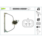 Valeo Electric Window Regulator Lifter Left Rear 850060