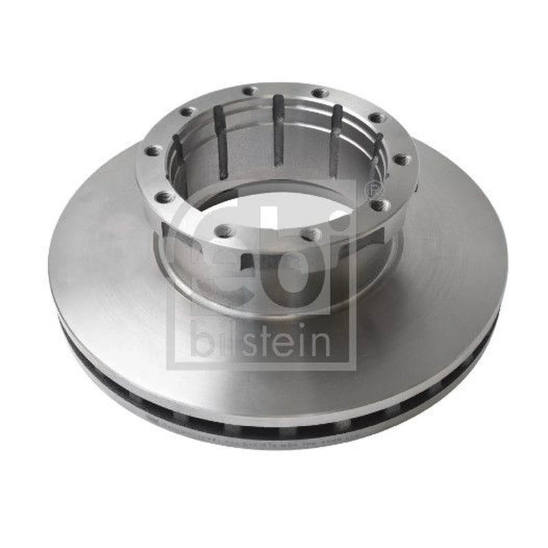 Febi 2 x Internally Vented Front Brake Discs 10931