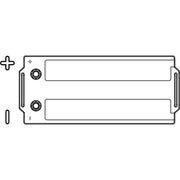 Exide Battery 12V 185Ah 1,150A EF1853