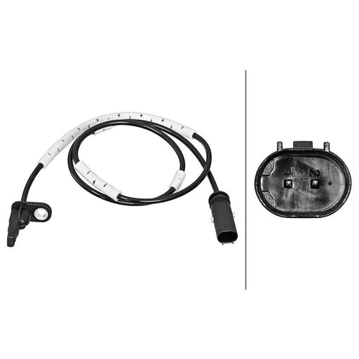 Hella ABS Wheel Speed Sensor Rear 6PU 358 217-171