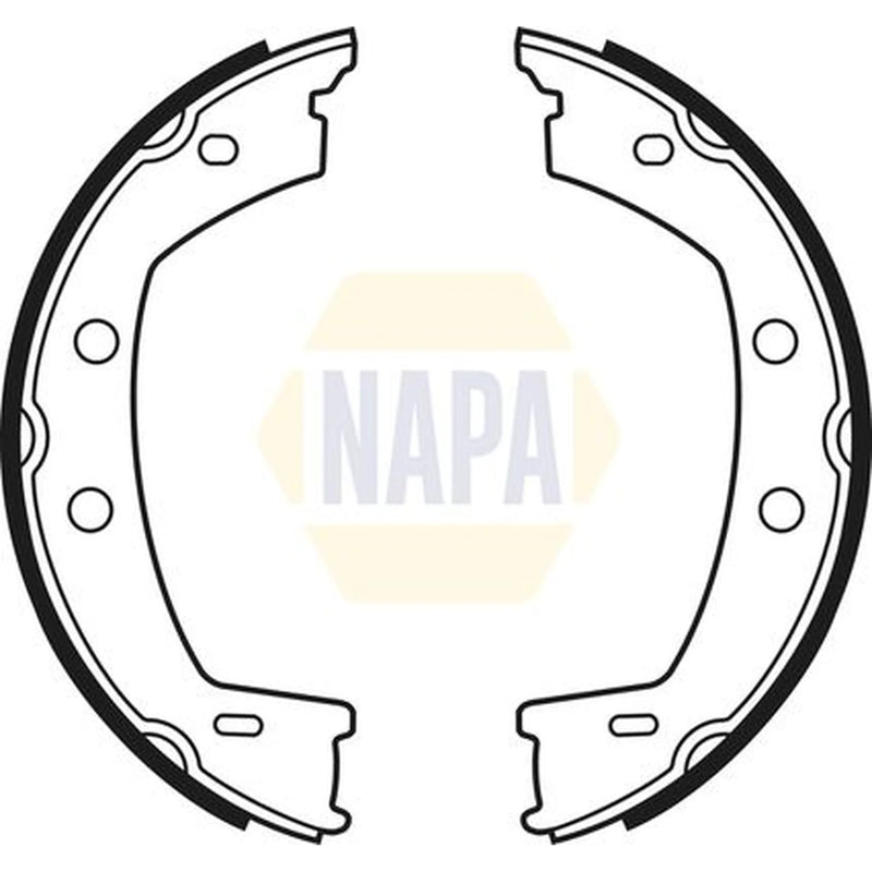 NAPA Parking Brake Shoe Set NBS5036