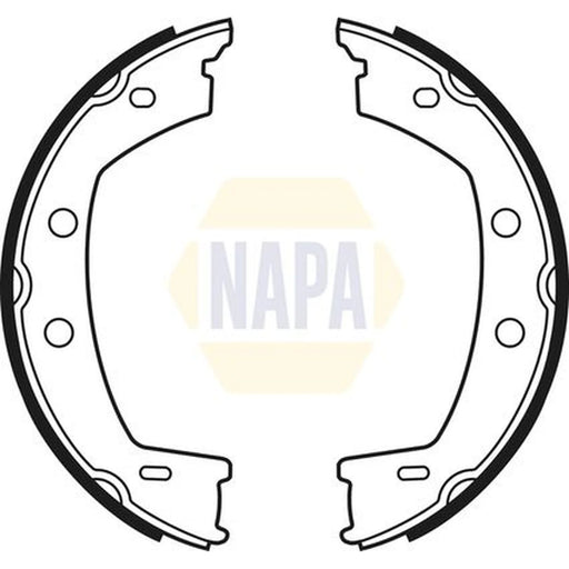 NAPA Parking Brake Shoe Set NBS5036