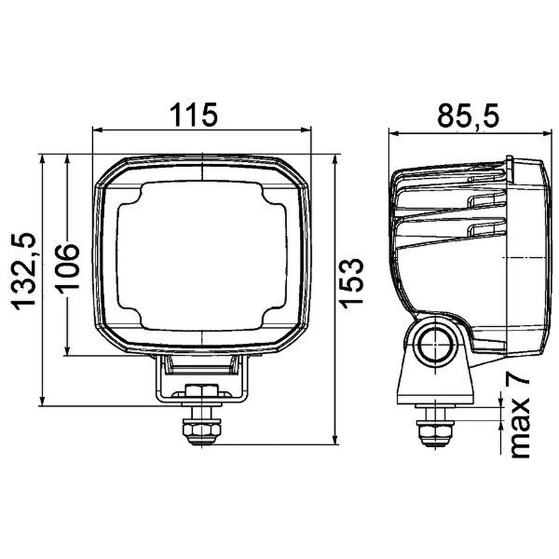 Hella Worklight High 1GA 995 606-221