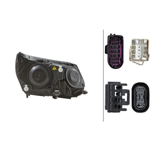 Hella Headlight Headlamp LED Left 1ZT 010 748-091