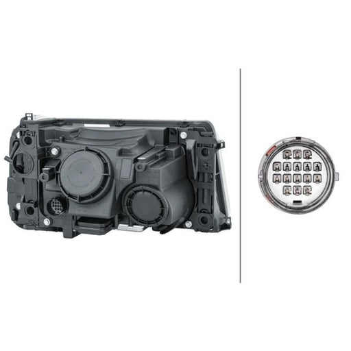 Hella Headlight Headlamp H8 Left 1EL 238 022-871