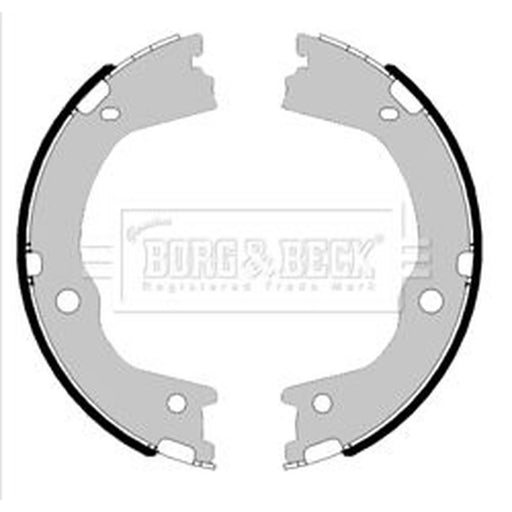 Borg & Beck Parking Brake Shoe Set BBS6466