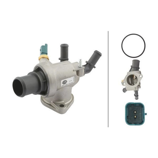Hella Thermostat,Coolant 8MT 354 776-531