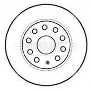 Borg & Beck 2 x Solid Rear Brake Discs BBD4384-x2