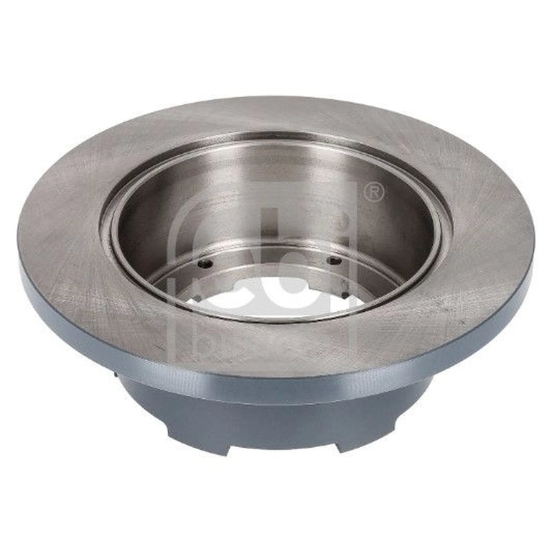 Febi 2 x Solid Rear Brake Discs 193003-x2