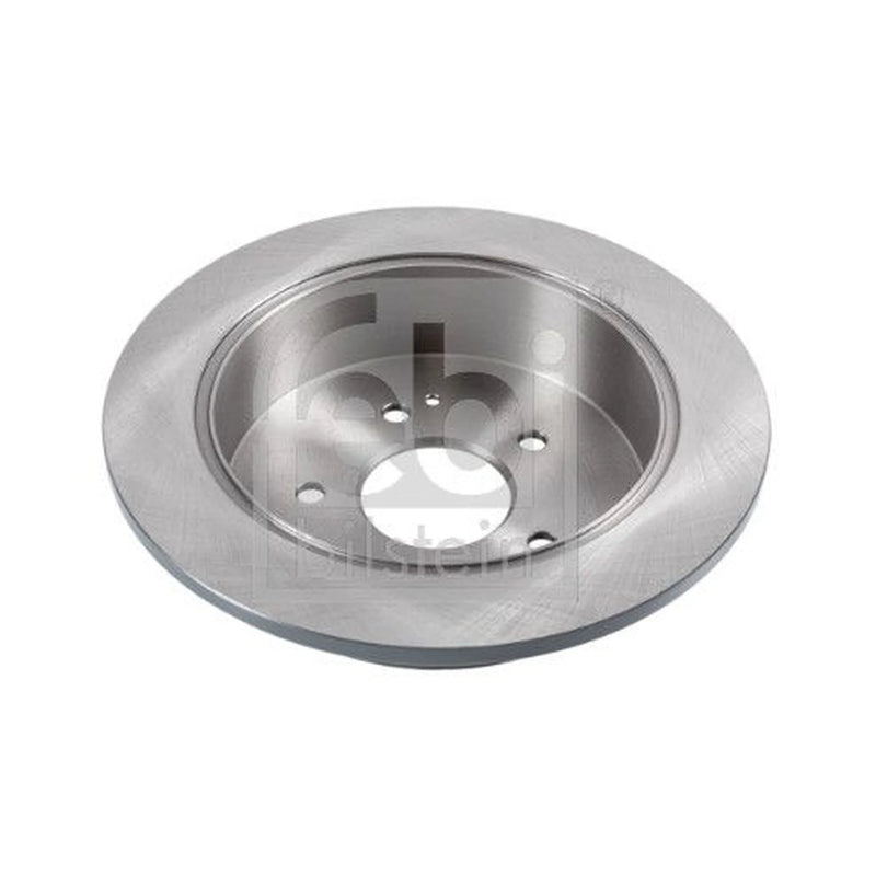 Febi 2 x Solid Rear Brake Discs 170697-x2