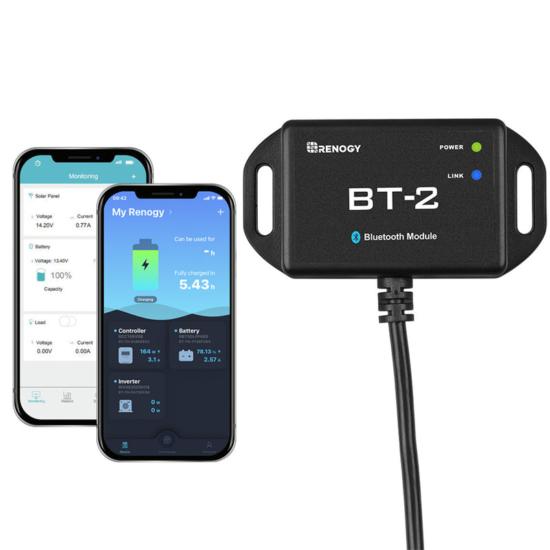 Renogy BT-2 Bluetooth Module for Renogy Products w/ RS485 Port - Dyna-mo Solar - Van Life Living