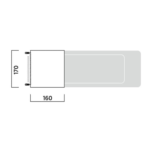 Easycamp Crowford Mini Berth Poled Tailgate Awning - Easy Camp - Van Life Living