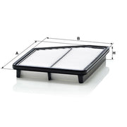 MANN-FILTER Engine Air Filter C 2421