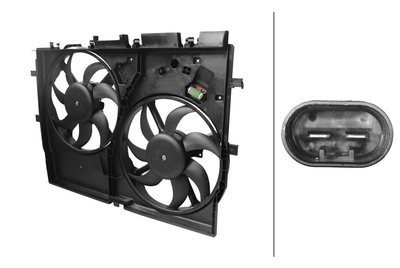 Hella Engine Cooling Fan 8EW 366 420-181
