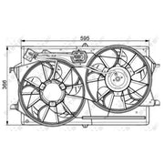 NRF Engine Cooling Fan 47061