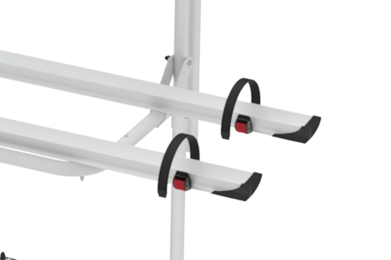 Fiamma Carry-Bike Ford Transit Bike Rack Tailgate in Silver (2000–2011) | 02093A60A