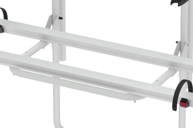 Fiamma Carry-Bike Ford Transit Bike Rack Tailgate in Silver (2000–2011) | 02093A60A