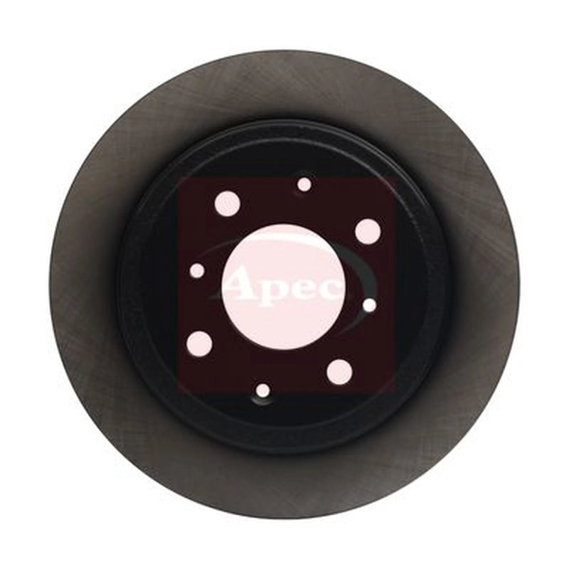 Apec 2 x Solid Rear Brake Discs DSK252-x2