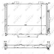 NRF Engine Radiator 50575