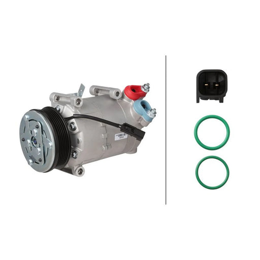 Hella Air Conditioning Compressor 8FK 366 203-201