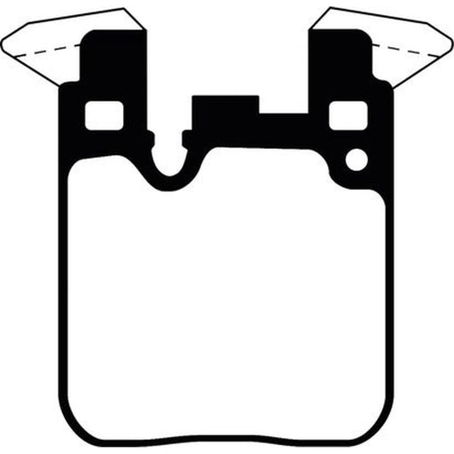 Abtex Rear Brake Pad Set PLU2243
