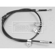 Borg & Beck Handbrake Cable Right Rear BKB1990