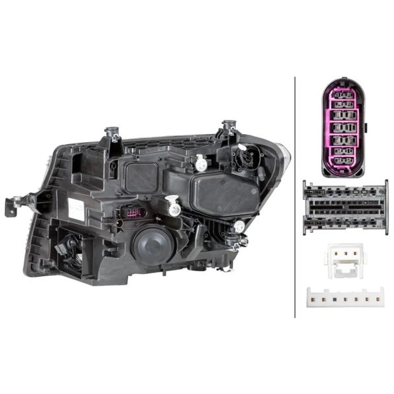 Hella Headlight Headlamp LED Right 1EX 012 830-101