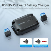 Renogy 40A DC-DC Battery Charger with MPPT - Dyna-mo Solar - Van Life Living