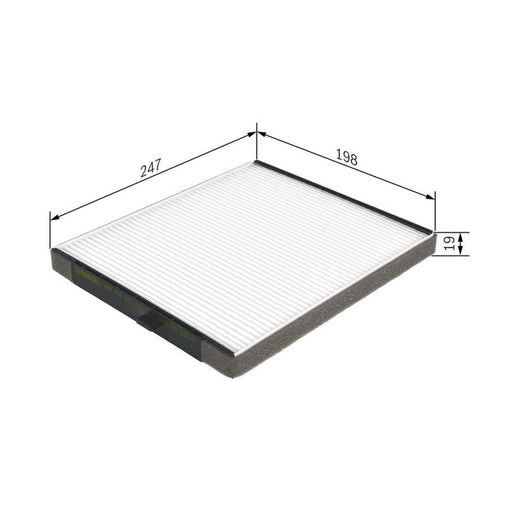Bosch Cabin Air Filter (Pollen Filter) 1 987 432 241 OE 96962173 EC96539649