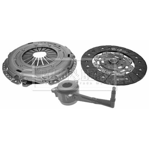 Borg & Beck Clutch Kit Set 3pc HKT1250