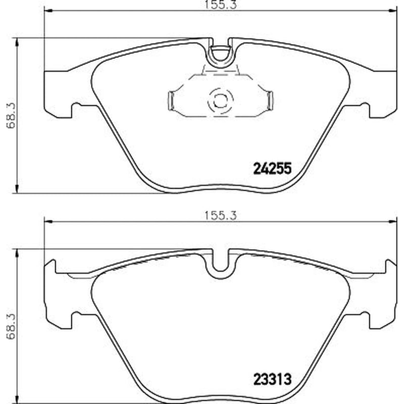 Mintex Front Brake Pad Set MDB2960