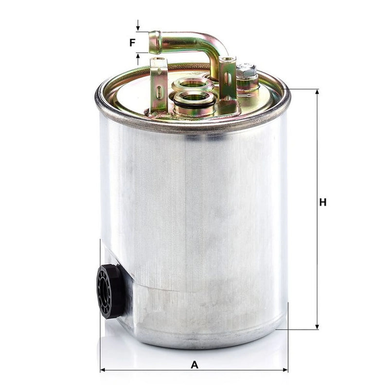 MANN-FILTER Fuel Filter Element WK 842/18