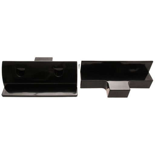 AG Pair of Black ABS Side Solar Support Mounts for Caravans & Motorhomes | Stur - AG - Van Life Living