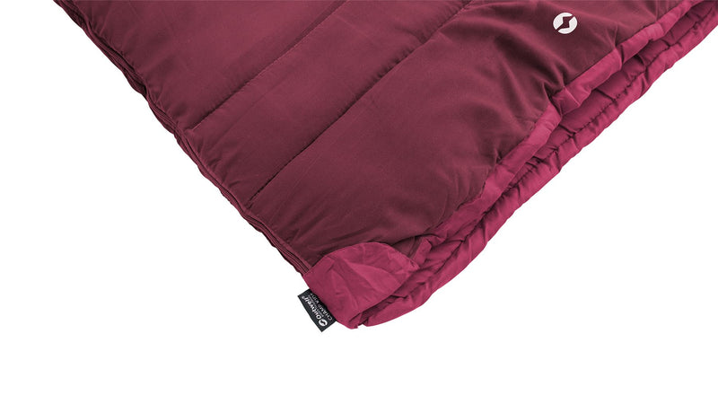 Outwell Champ Kids Deep Red Red Junior Sleeping Bag - Outwell - Van Life Living