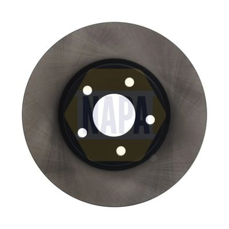 NAPA 2 x Solid Rear Brake Discs NBD5699-x2