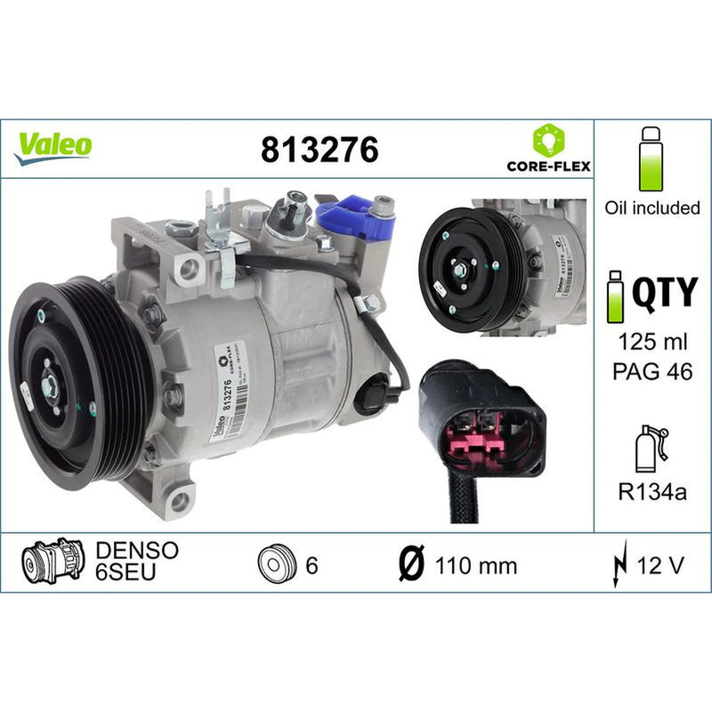 Valeo Air Conditioning Compressor 813276