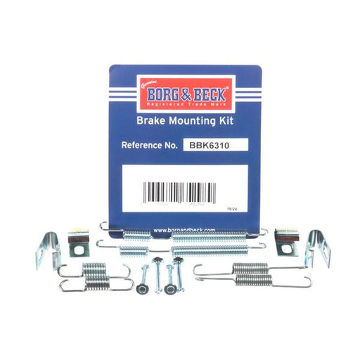 Borg & Beck Brake Shoe Accessory Kit Rear BBK6310