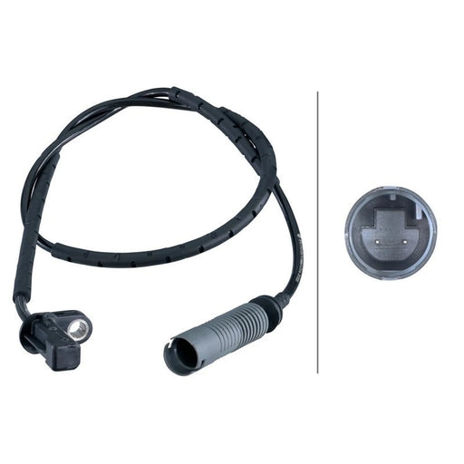 Hella ABS Wheel Speed Sensor Rear 6PU 012 039-751